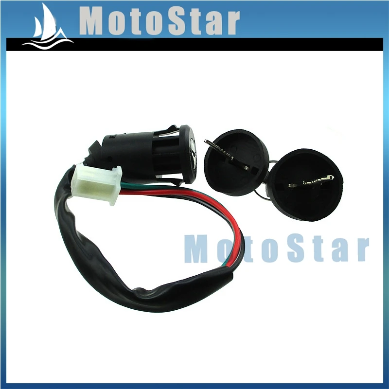 4 Pin On Off Kill ключ зажигания переключатель для 50cc 70cc 90cc 110cc 125cc двигатель китайский ATV 4 Wheeler Quad Go Kart