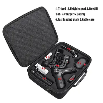 

Storage Bag For Zhiyun Weebill S Handheld Gimbal Stabilizers Professional Protective Travel Large Capacity Carrying Case