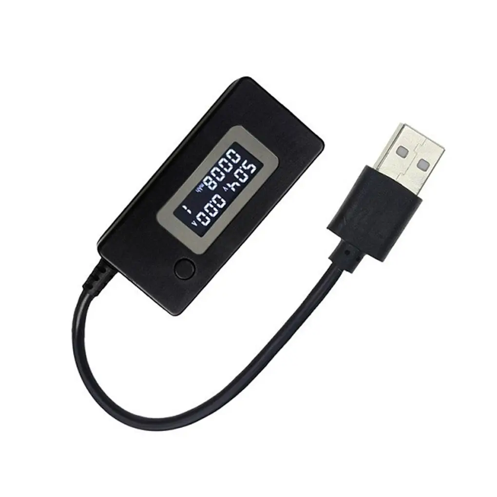 

2020 NEW LCD Screen Mini Creative Phone USB Tester Portable Doctor Voltage Current Meter Mobile Power Charger Detector