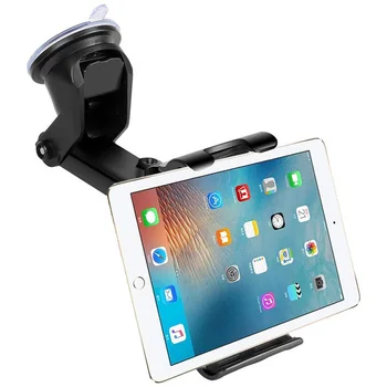 

Car Dashboard Windshield Tablet Mount, 7"-10.5" Tablet Holder, 4.5"-6.5" Phone Mount for iPad Pro 10.5/Air/Mini/iPhone Xs/XS MAX