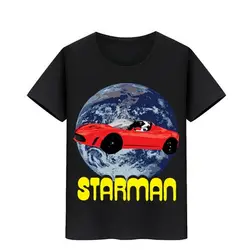 Футболка StarmanX to Mars starman с автомобилем футболка с астронавтом, тяжелым Соколом, ракетой футболки для мальчиков и девочек топ-футболка Tesla