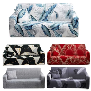 

Home Decor Couch Sofa Cover Durable Polyester Anti Slip Furniture Protector Armchair Elastic Stretch Stylish Living Room