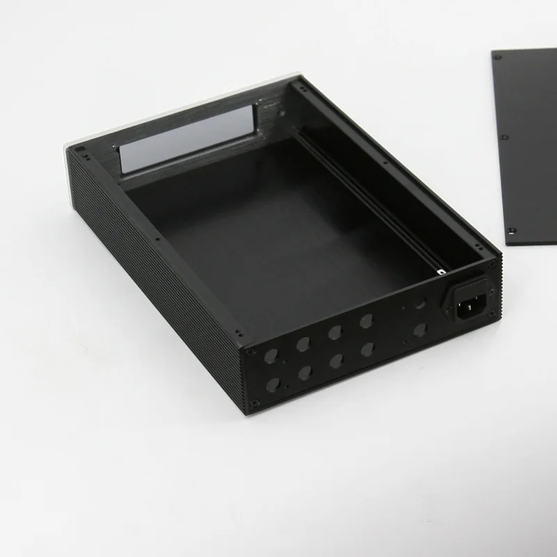 Size (mm) : W215 H62 L308 BZ2206HT DIY full Aluminum preamplifier Enclosure for remote preamp circuit Case Power Amplifier Chass