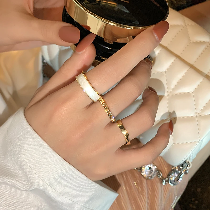 Simple Exquisite Jewelry European and American Rings Ring Index Finger Korean Rings style3 Simple Exquisite Jewelry European and American Rings Ring Index Finger Korean Rings style3