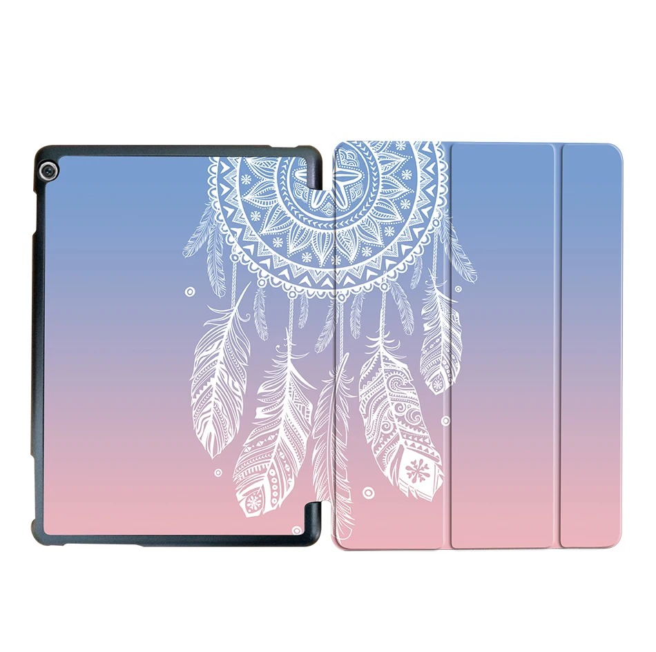 HW05 MTT чехол из полиуретановой кожи для планшета для huawei Mediapad M3 Lite 10 BAH-W09 BAH-AL00 10,1 ''Магнитный Флип-стенд Умный чехол защитный чехол - Цвет: HW05