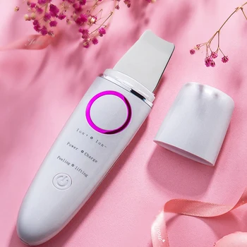 

Hot Ultrasonic Scraper Shovel Skin Purifier Clean Pores Exfoliating Shovel Face Machine Skin Scurbber Care Beauty Instrument