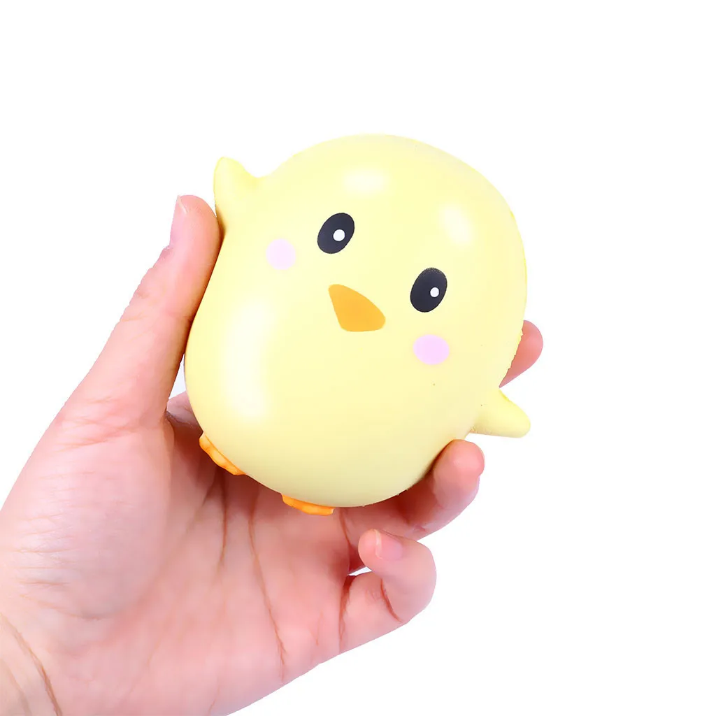 4 Pcs Adorable Animals Slow Rising Stress Relief doll Squeeze Decompression Toy Funny Holiday Gift Simulation Cartoon toy #C