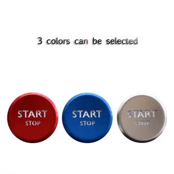 

One-button Start Switch Button Decoration Sticker for Dongfeng Peugeot 4008 5008 508 Interior Modification Accessories