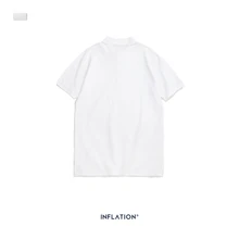 Инфляция Новинка летняя рубашка-поло Для мужчин поло Para Hombre хлопковый Классический Топ короткий рукав Soild Цвет Поло рубашка 0052S17