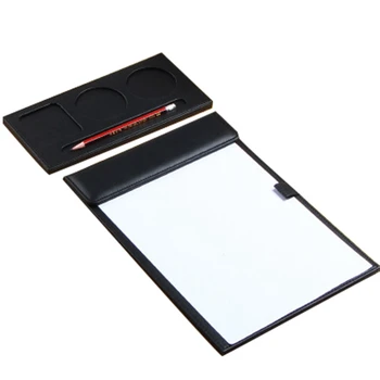 

HOT-Leather Business A4 Letter Card Note During the Meeting and Executive Office Office Writing Pad
