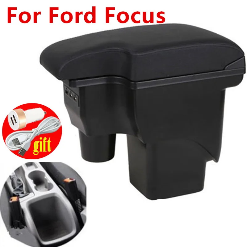 Для Ford Focus 2 mk2 подлокотник коробка центральный магазин содержание для хранения