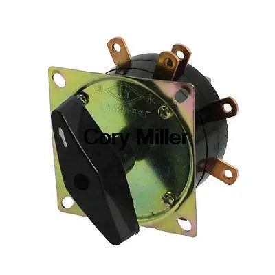 

380VAC 40A 9 Terminals Rotary Selector Changeover Switch for Welding Machine