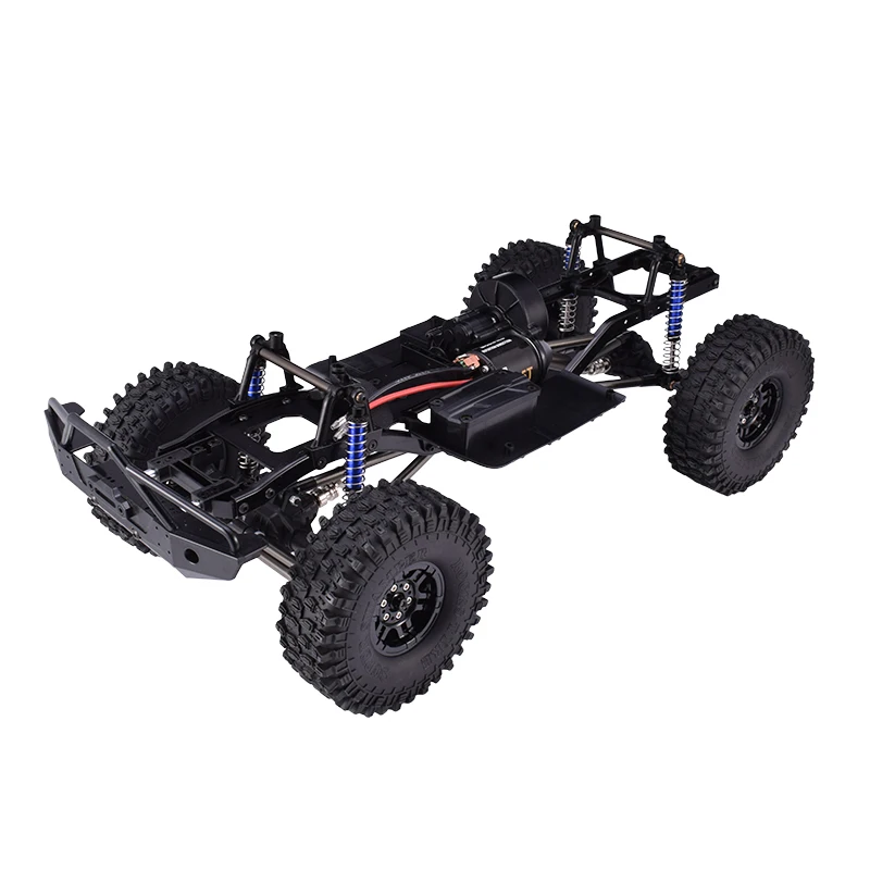 12,3 дюймов Рама шасси колесная база смонтированная DIY игрушки для 1/10 SCX10II 90046 90047 пульт дистанционного управления гусеничный автомобильный запчасти базовый набор