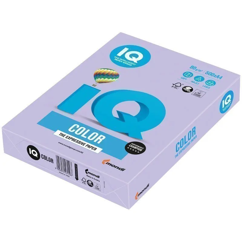 Бумага IQ &quotColor trend&quot А4 80г/м2 500л. (бледно лиловый)|SmartTV-стики и тюнеры| |