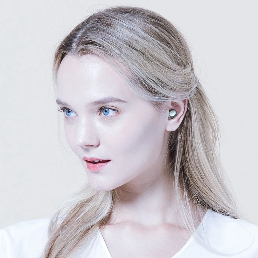 Bluetooth 5,0, беспроводные наушники, HIFI, бинауральные звонки, водонепроницаемый светодиодный дисплей питания, Автоматическое Сопряжение, TWS, сенсорное управление, стерео музыка