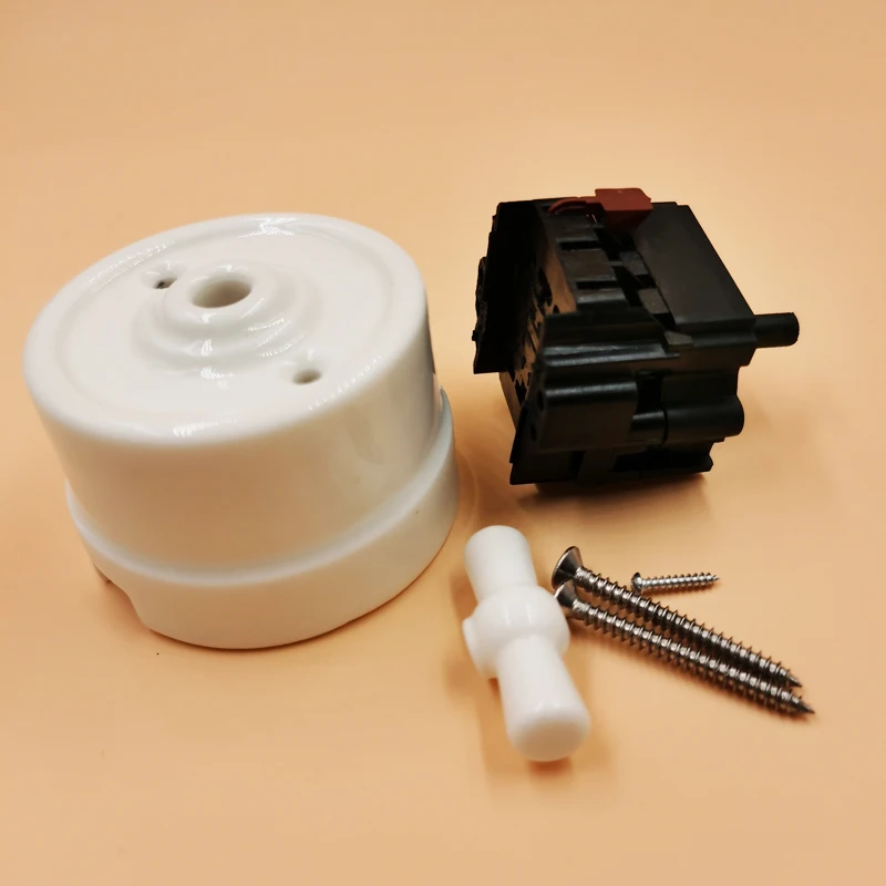 decoração Home, lâmpada de parede, botão claro