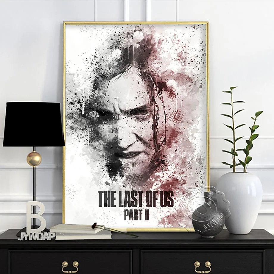 The Last Of Us Game Home Furnishing Decoration Kraft Game Poster Drawing  Core Wall Stickers - Wall Stickers - AliExpress
