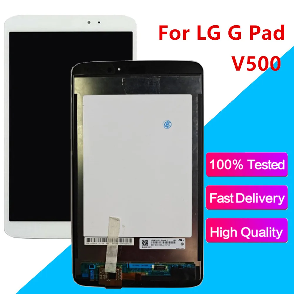 100% протестированный для LG G Pad 8 3 V500 Wifi версия ЖК дисплей с сенсорным экраном