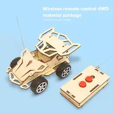 Kit d'expérience scientifique modèle voiture de course sans fil RC, bricolage jouets éducatifs, grands cadeaux pour les enfants, profiter et à apprendre,