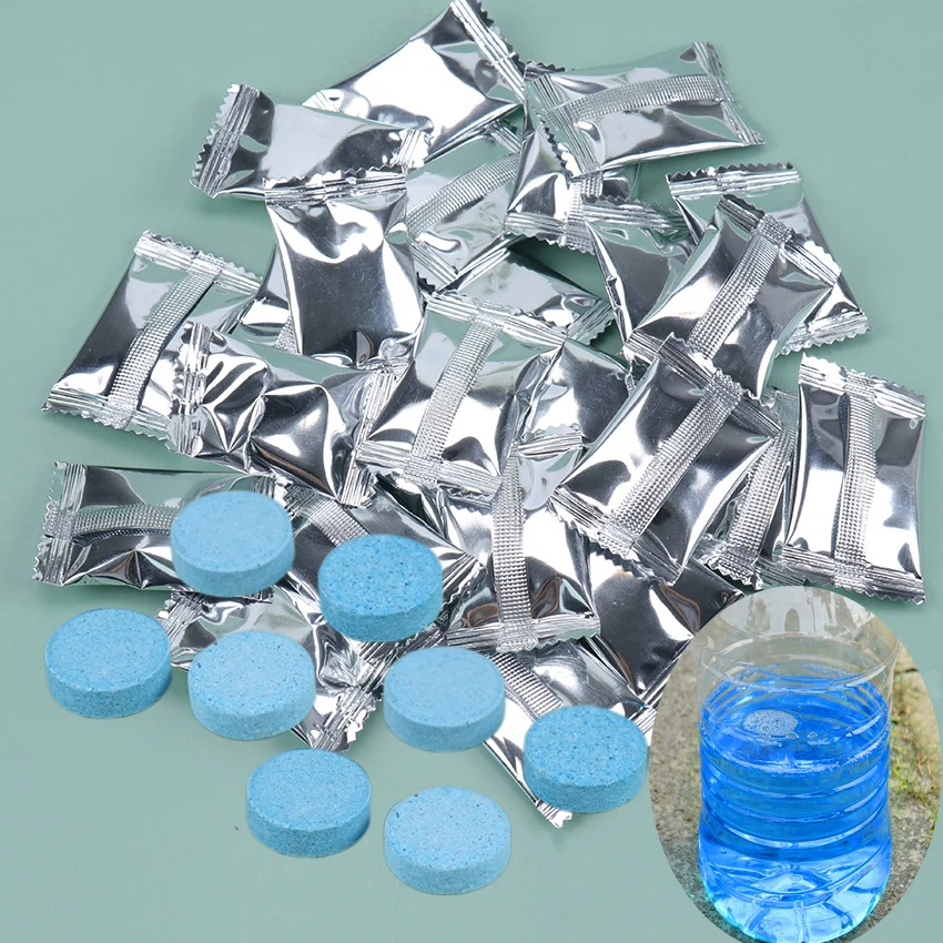 

10PCS Auto Window Cleaning Car Windshield Cleaner Car Wiper Solid Fine Seminoma Multifunctional Effervescent Tablet