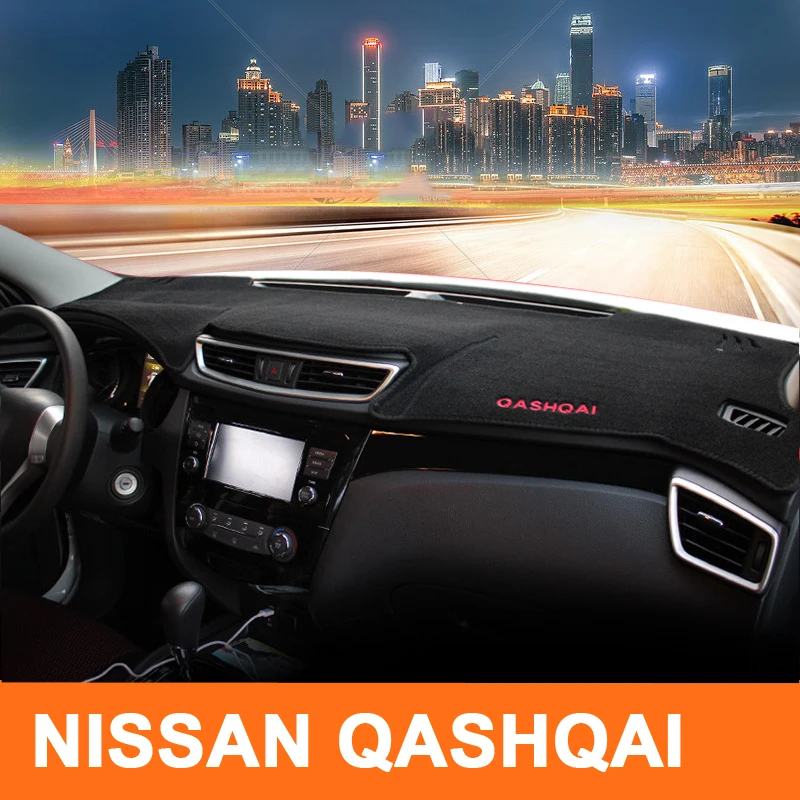 

Car Dashboard Avoid Light Pad Instrument Platform Cover Mats Carpets For Nissan Qashqai J11 2015 2016 2017 2018 2019 Accessories