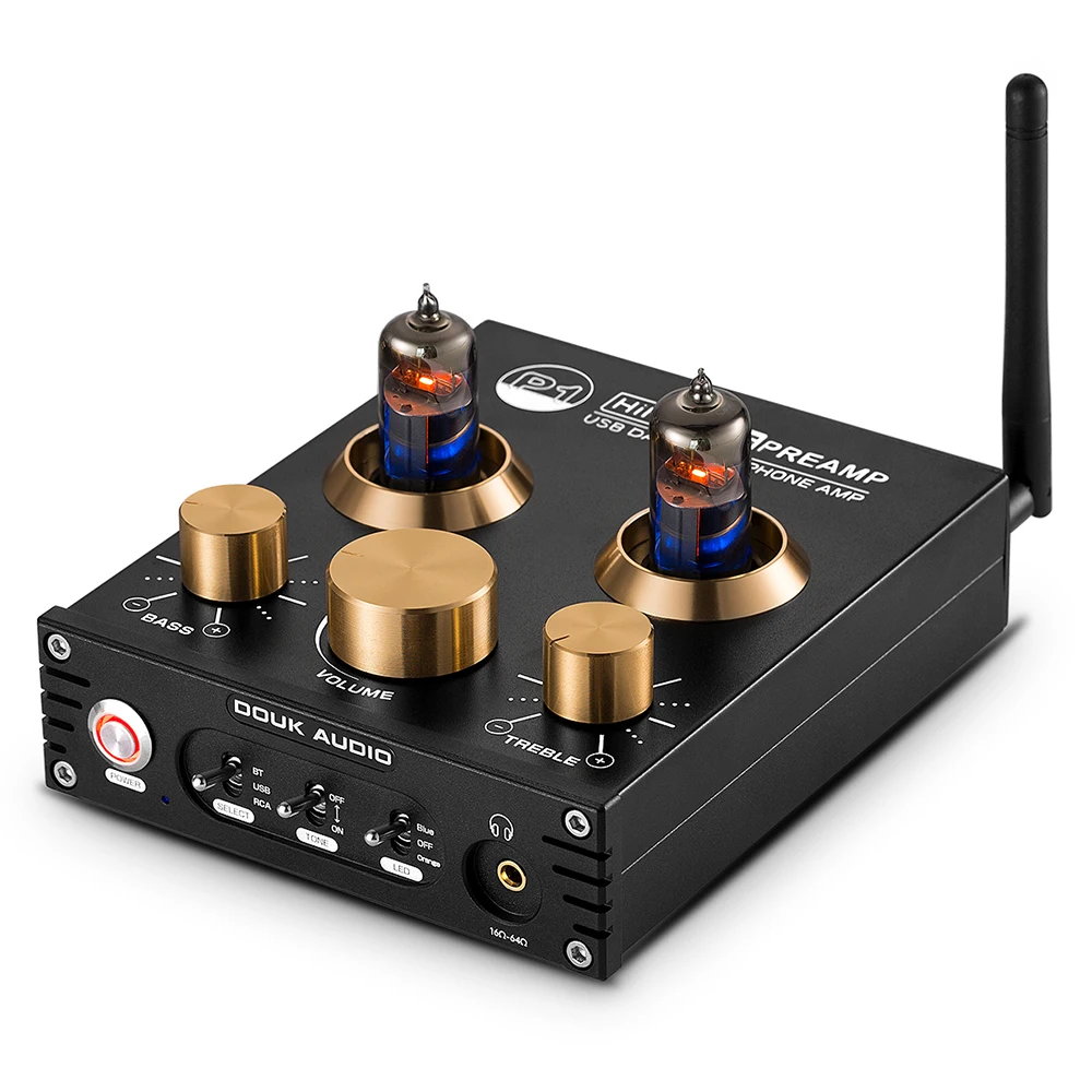 Douk аудио HiFi Bluetooth 5 0 трубный вакуумный усилитель USB DAC APTX домашний стерео для