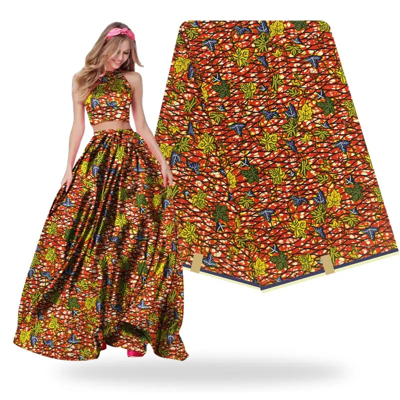 

new african fabric wholesale wax prints african 2018 latest tissu wax ankara african wax print fabric 6 yards H180525