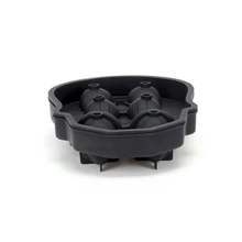 Хэллоуин виски вино силиконовый 3D лоток для кубиков и шариков льда форма черепа Форма Шоколад принадлежности для выпечки J99Store