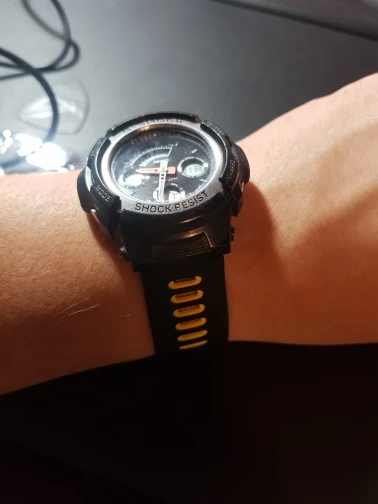 16mm Silicone Watch Band Strap Fit For Casio G Shock Aw-590 591 Awg-m100a  M100b Awg-m100 G-7700 Awg-100 Awg-101 - Watchbands - AliExpress