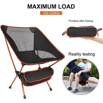 

Practical 3color Solid Color Hiking Beach Chair Folding Chair Camping Chair Outdoor Small Bench Folding Stool Seat Picnic