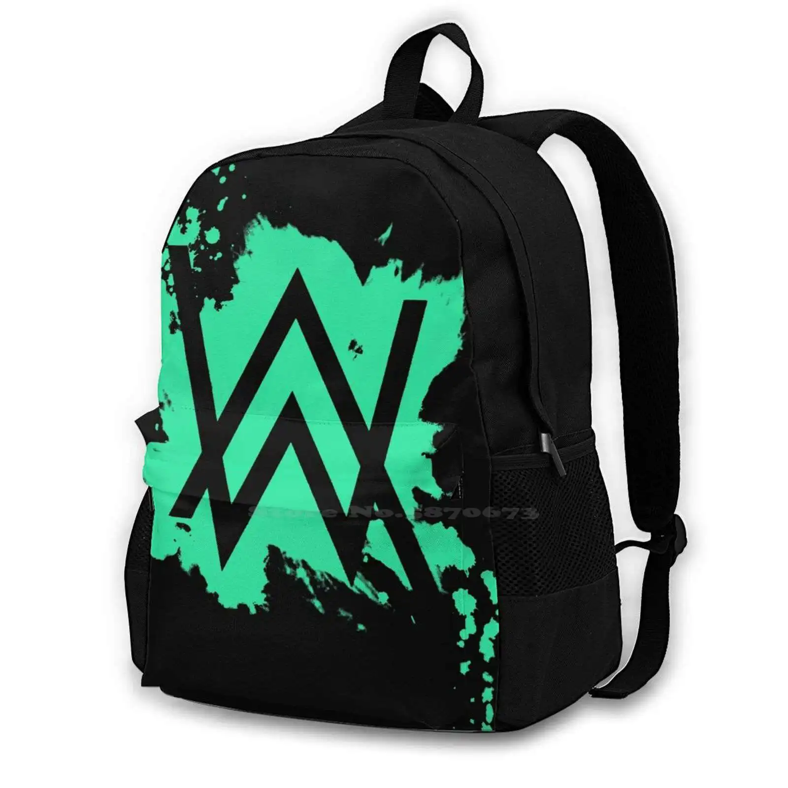 Andador Dolah para adolescentes, mochila para estudiantes universitarios,  bolsas de viaje para ordenador portátil, Alan Walker Aws Music Alanwalker| Mochilas| - AliExpress