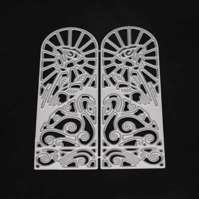 

Door Metal Cutting Dies Stencil DIY Scrapbooking Album Stamp Paper Card Craft Decor