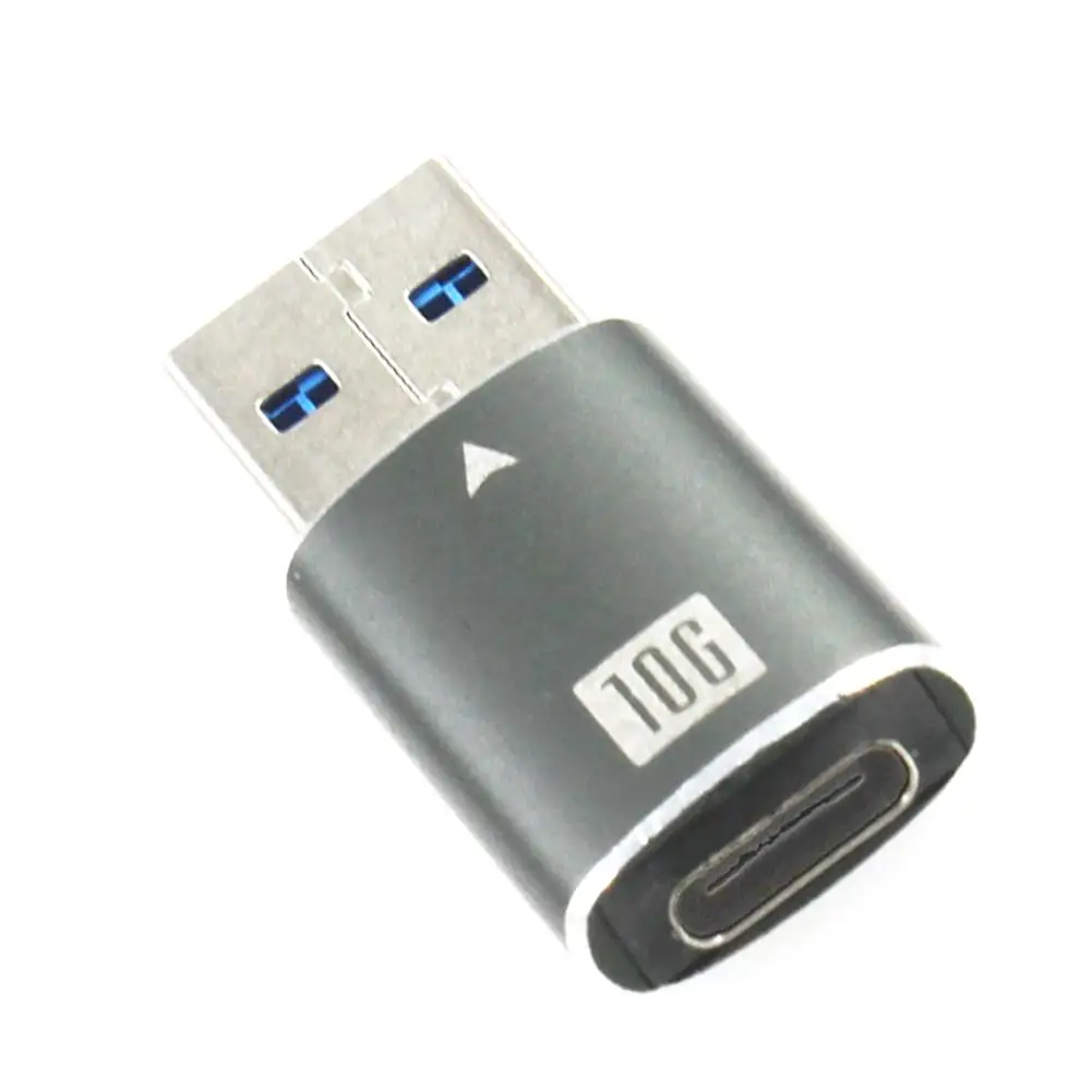 Конвертер в алюминиевом корпусе Φ 10G USB3.1 GEN2 адаптер USB B3 для мужского кабеля