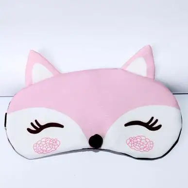 1 шт Kawaii Animal Fox 3D маска для сна натуральный спальный глаз маска-козырек для глаз оттенок покрытия глаз мягкие повязки на глаза стаканчики для вечеринки, подарков - Цвет: 5