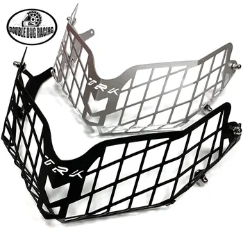 

Motorcycle Accessories Stainless Steel Front Headlight Grille Guard Cover Protector Fits For Benelli TRK502 TRK 502 TRK-502