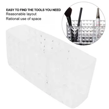 

Beauty Cosmetics Acrylic Transparent Cosmetic Tool Storage Box Lipstick Makeup Brush Eyeliner Holder Organizer Makeup Tool Kits