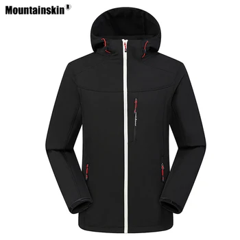 

Mountainskin Women Men's Hiking Softshell Jackets Outdoor Sport Breathable Windbreaker Camping Climbing Trekking Male Coat VA595