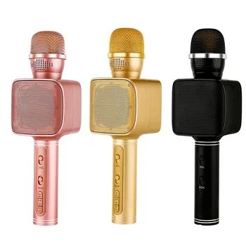 

Wireless Bluetooth Microphone Ys68 Mobile Phone Treasure of Song of Wireless Microphone Comes with Audio Dual Speakers Hot Sales