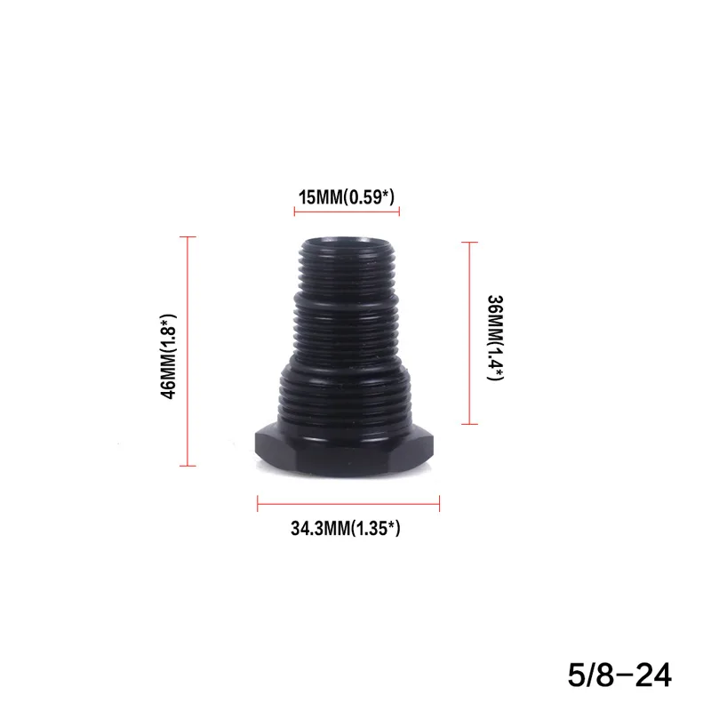 Engine Oil Filter Adapter 1/2-28 Or 5/8-24 to 3/4-16.13/16-16.3/ 4NP