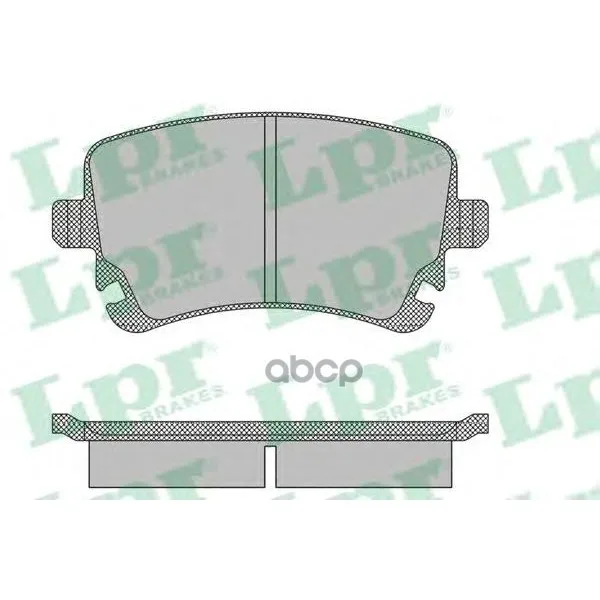 Колодки Тормозные Audi A4/A6/A8/Vw Multivan/T5/Phaeton Задние Lpr 05p1398 Lpr арт. 05P1398