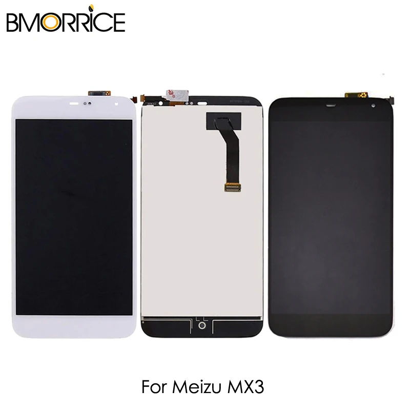 

LCD Display For MEIZU MX3 Touch Screen Digitizer Glass Sensor Full Assembly Replacement Black White No Frame
