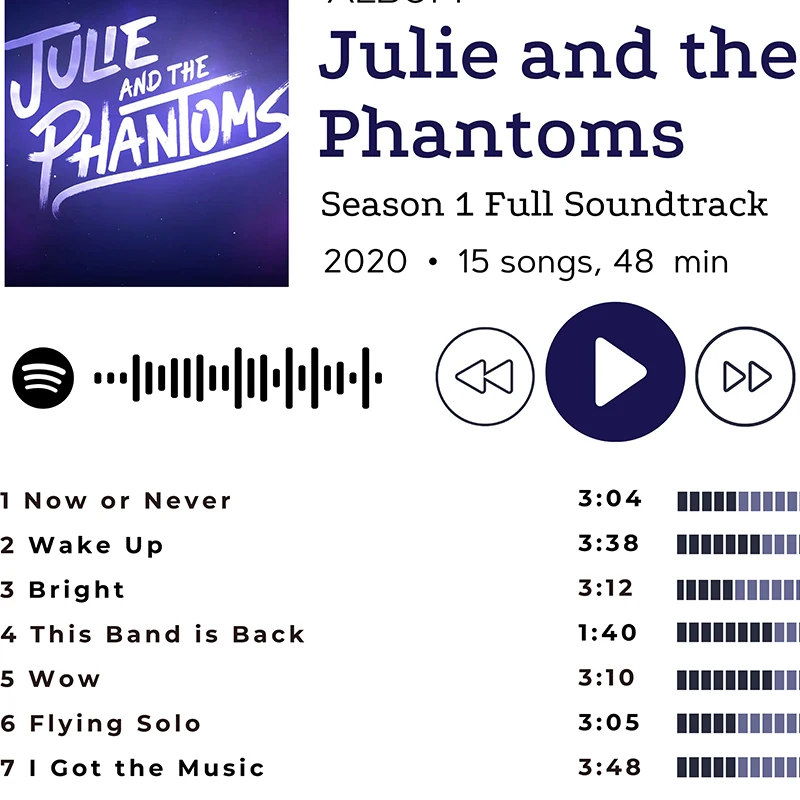 Netflix Julie And The Phantoms Disney Julie And The Phantoms