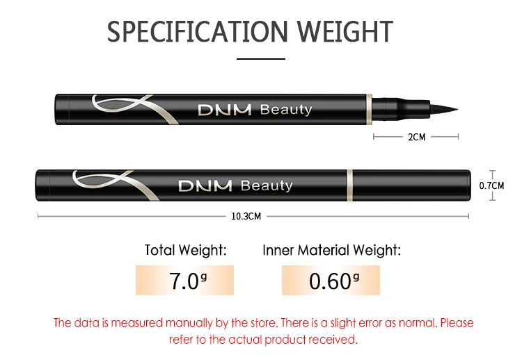 1 шт. черный 36H карандаш для глаз водостойкая ручка прецизионная долговечная жидкая подводка для глаз гладкие инструменты для макияжа TSLM2