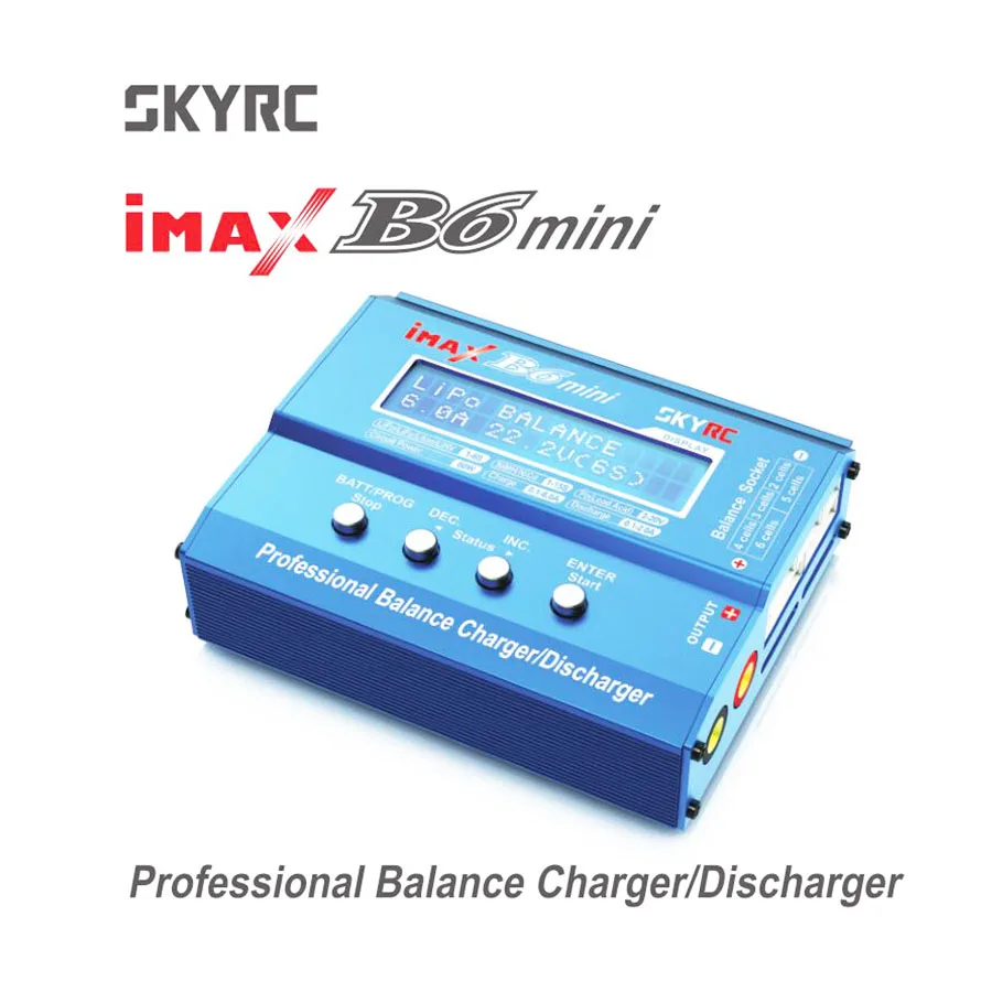 Оригинальное балансирующее зарядное устройство SKYRC IMAX B6 mini 60 Вт 5 Dis для