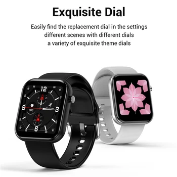 

Smart Watch Men Women SmartWatch Fitness Tracker Bracelet Heart Rate Monitor Multiple Sport Mode Smart Band for Android IOS