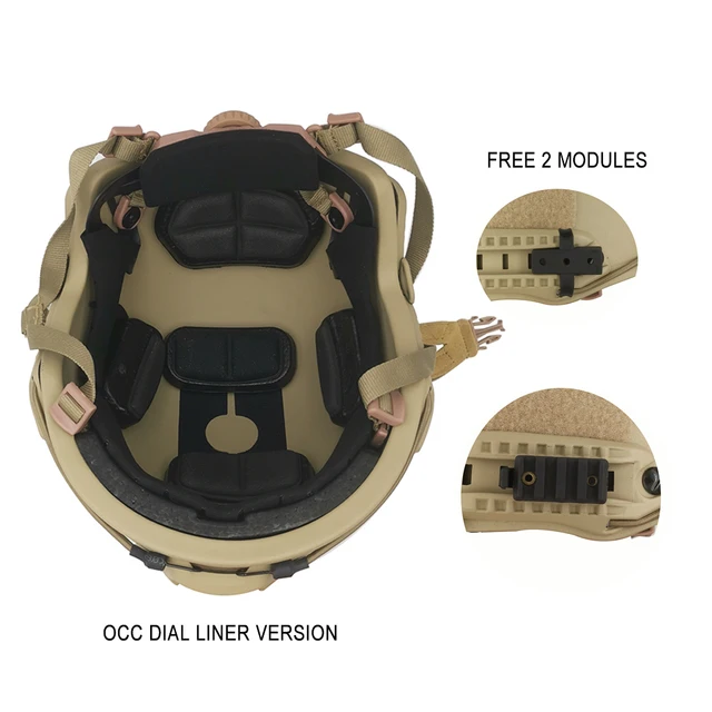 LPRED Fast HDPE NIJ IIIA High Cut Ballistic Helmet 2 Generation high-grade lining UHMW-PE Ballistic 3A Bulletproof Helmet 5