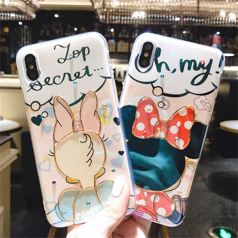 Мягкий чехол с милым рисунком для iPhone6S 8 7 6 s Plus For iPhone11 Pro XS Max XR X телефона |