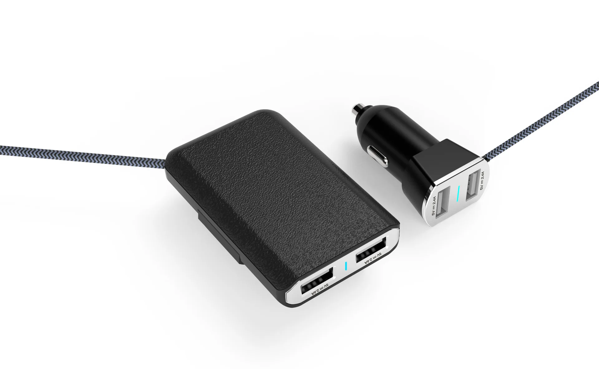 Автомобильное зарядное устройство USB, зарядное устройство для мобильного телефона, большой ток 9.6A, автомобильное зарядное устройство для мобильного телефона