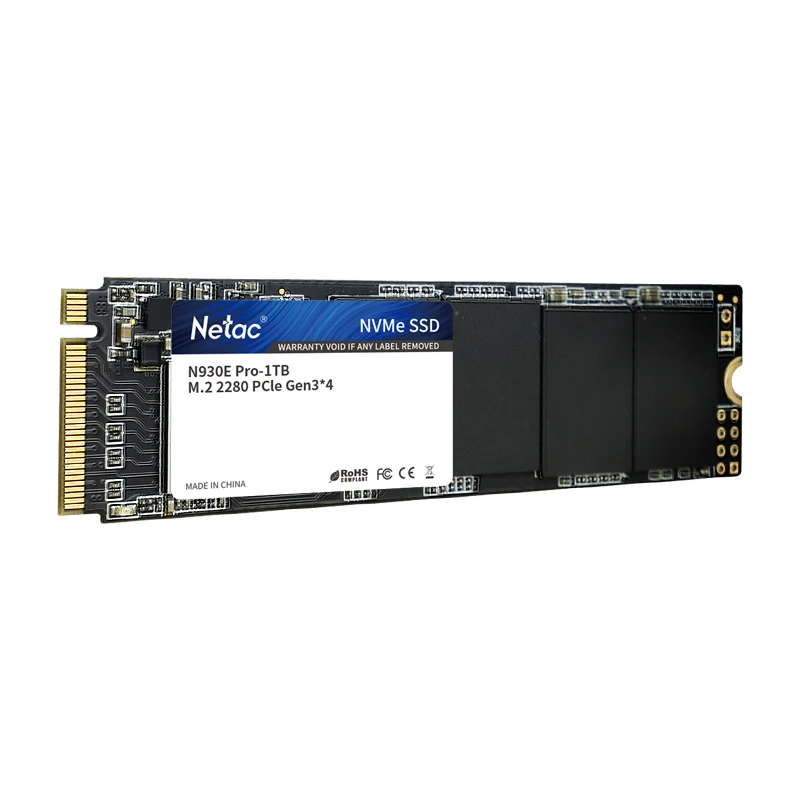 Netac M.2 ssd PCIe NVME SSD M2 1 ТБ 512GB 250GB твердотельный накопитель 2280 nvme внутренний жесткий