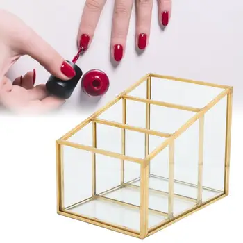 

Multi-Functional Nail Art Storage Box Desktop Nail Art Organizer Box Storage Case